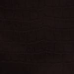 چرم گاوی رنگ مشکی ورنی طرح خشتی